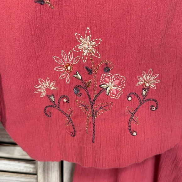 Alfred Dunner 3-Piece Outfit Set Vintage Orange Top Skirt Pants 20W, 16W, 16W - Picture 3 of 11